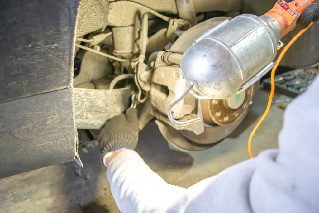 car shakes when braking